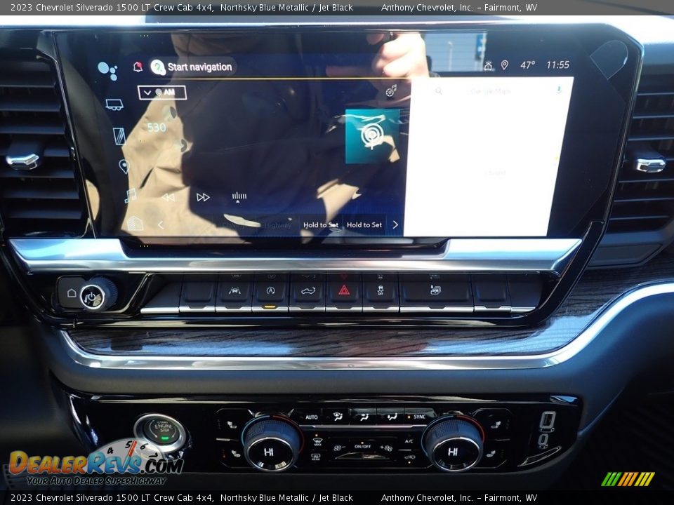 2023 Chevrolet Silverado 1500 LT Crew Cab 4x4 Northsky Blue Metallic / Jet Black Photo #19