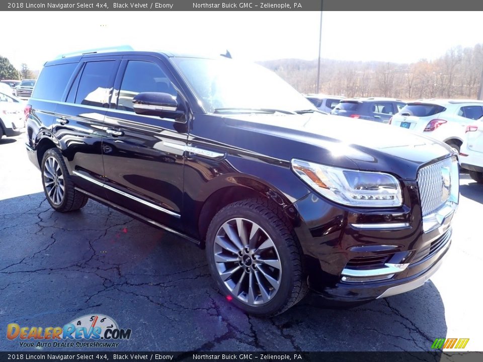 Black Velvet 2018 Lincoln Navigator Select 4x4 Photo #9