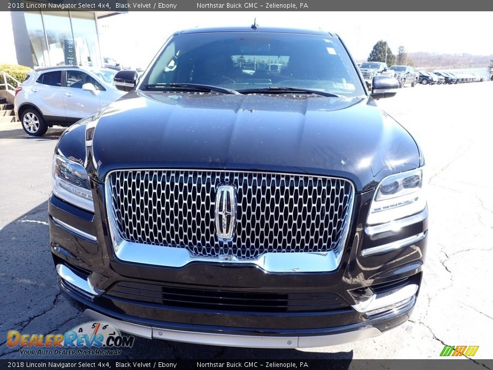 2018 Lincoln Navigator Select 4x4 Black Velvet / Ebony Photo #11