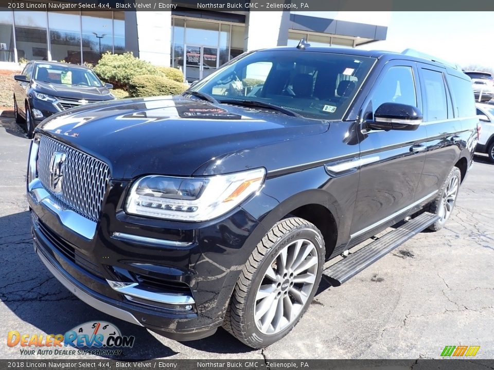 2018 Lincoln Navigator Select 4x4 Black Velvet / Ebony Photo #12