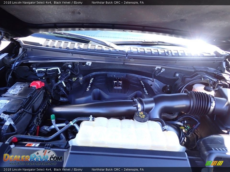 2018 Lincoln Navigator Select 4x4 3.5 Liter GTDI Twin-Turbocharged DOHC 24-Valve VVT V6 Engine Photo #14