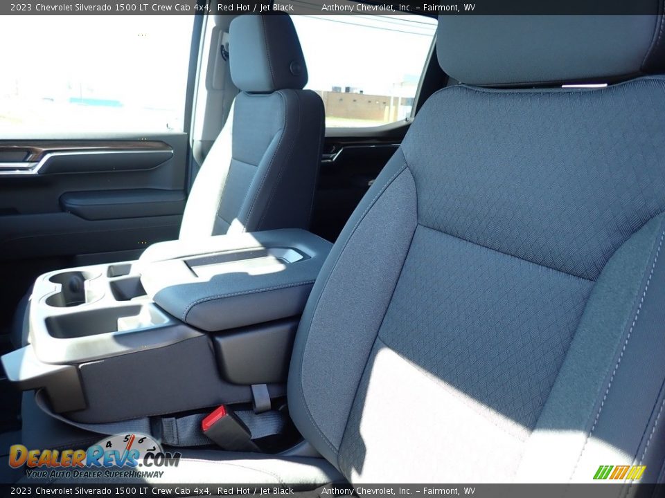 2023 Chevrolet Silverado 1500 LT Crew Cab 4x4 Red Hot / Jet Black Photo #11