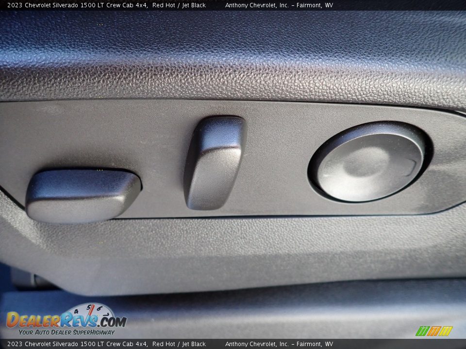 2023 Chevrolet Silverado 1500 LT Crew Cab 4x4 Red Hot / Jet Black Photo #16