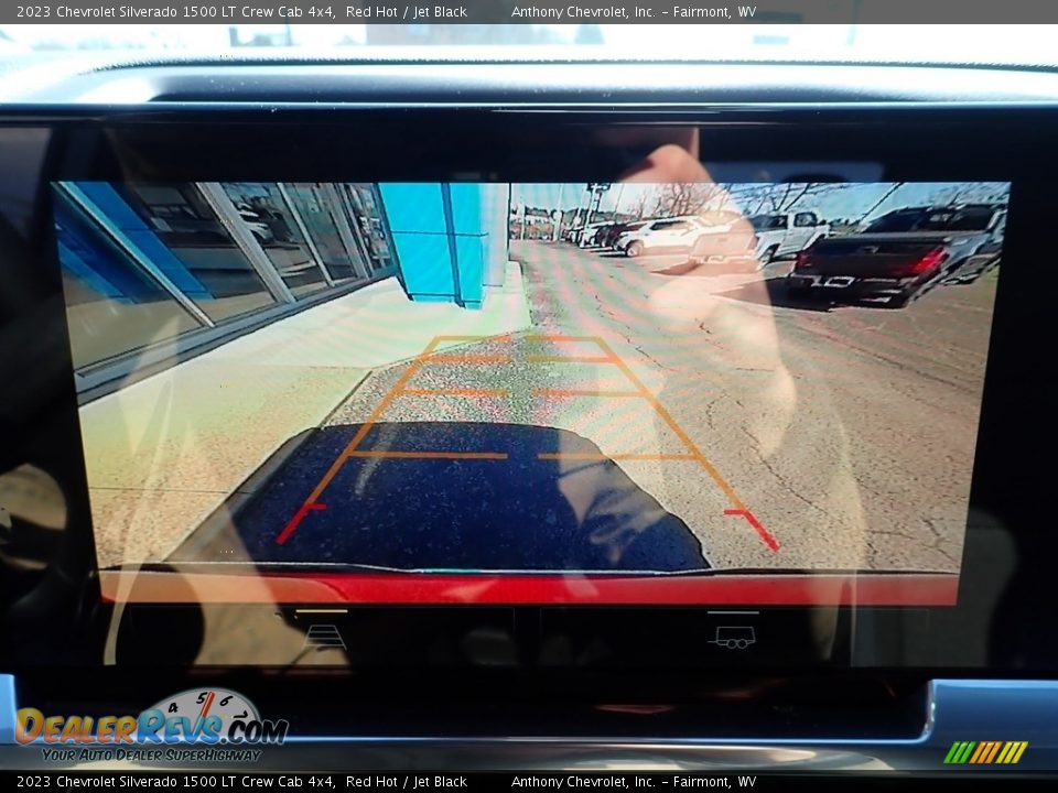 2023 Chevrolet Silverado 1500 LT Crew Cab 4x4 Red Hot / Jet Black Photo #18