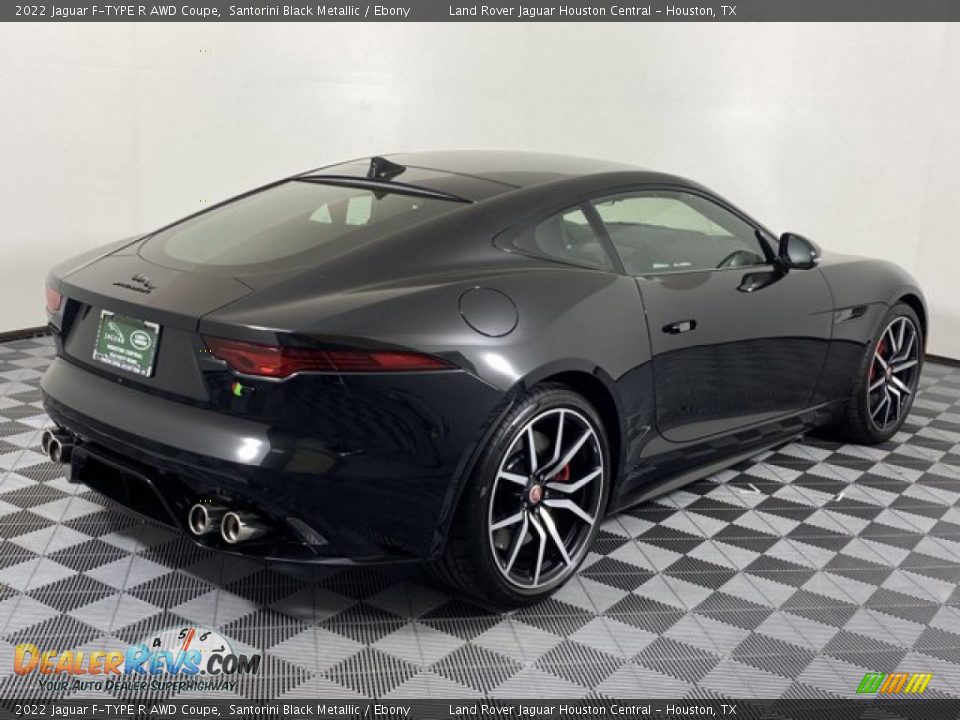 Santorini Black Metallic 2022 Jaguar F-TYPE R AWD Coupe Photo #2