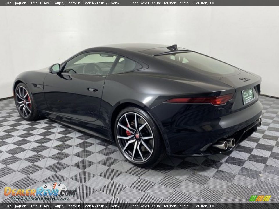 Santorini Black Metallic 2022 Jaguar F-TYPE R AWD Coupe Photo #9