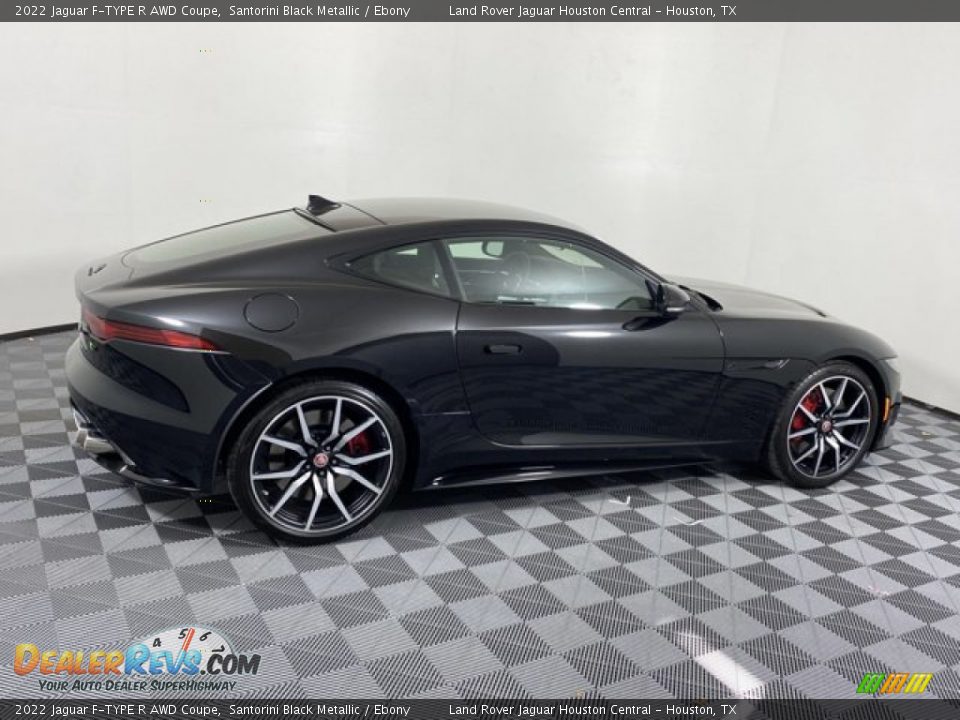 Santorini Black Metallic 2022 Jaguar F-TYPE R AWD Coupe Photo #10