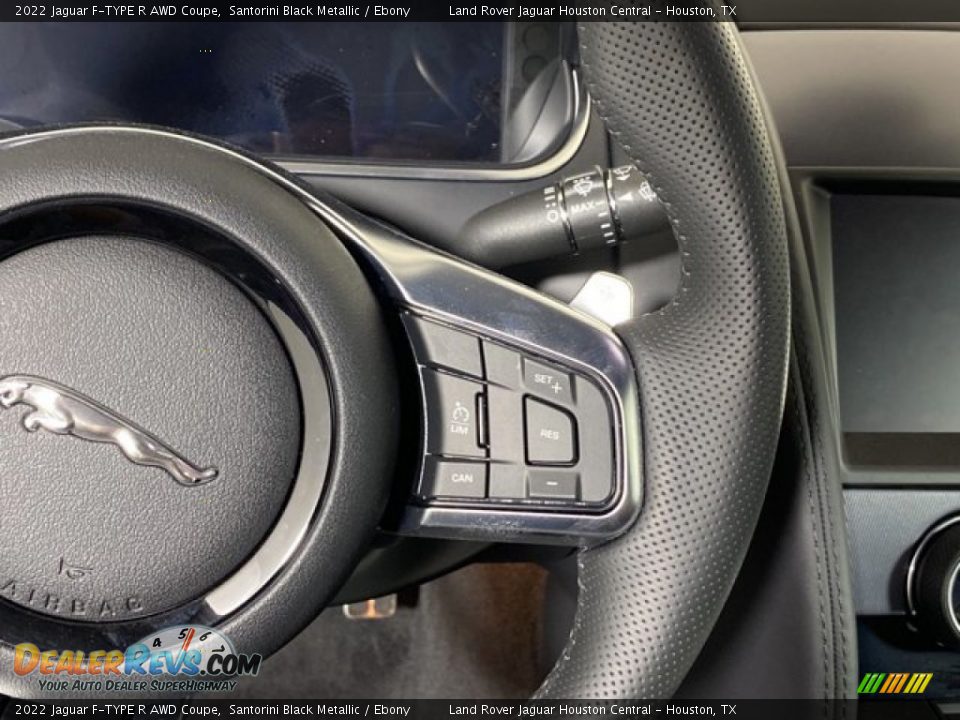 2022 Jaguar F-TYPE R AWD Coupe Steering Wheel Photo #18