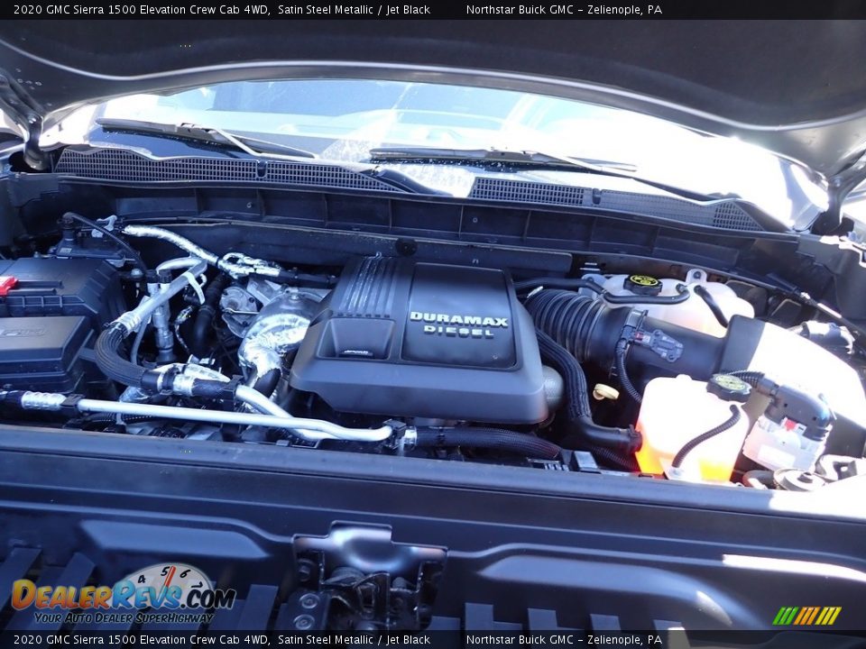 2020 GMC Sierra 1500 Elevation Crew Cab 4WD 3.0 Liter DOHC 24-Valve Duramax Turbo-Diesel Inline 6 Cylinder Engine Photo #14