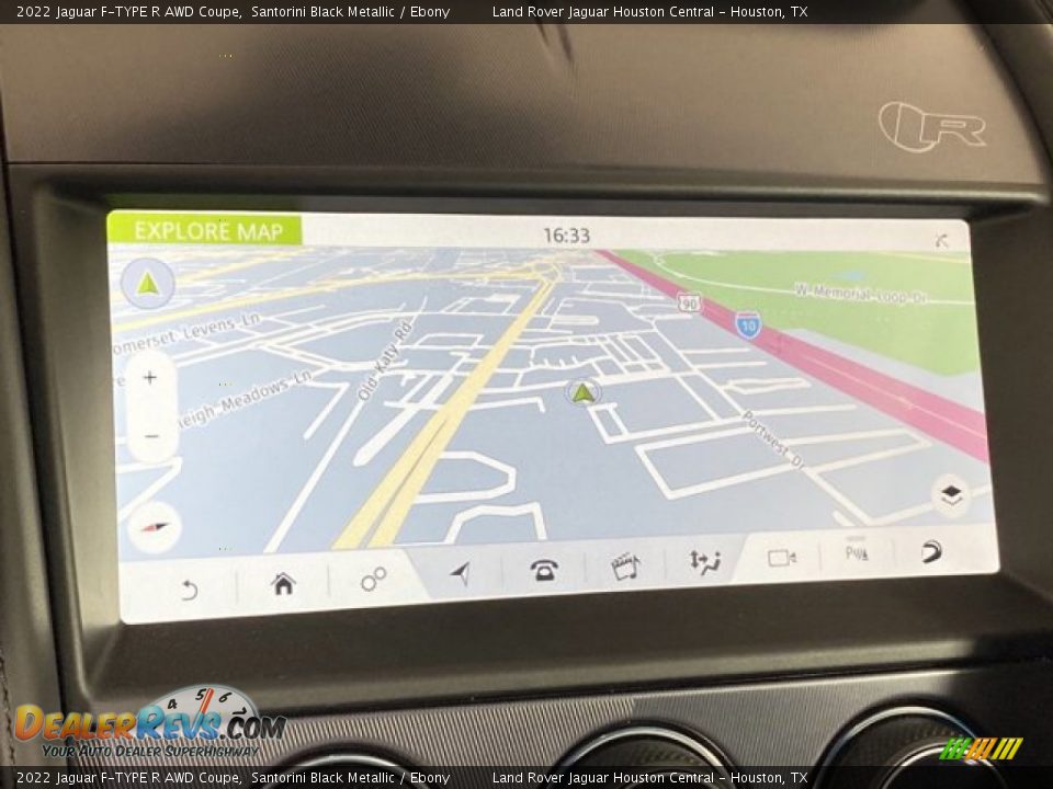 Navigation of 2022 Jaguar F-TYPE R AWD Coupe Photo #22