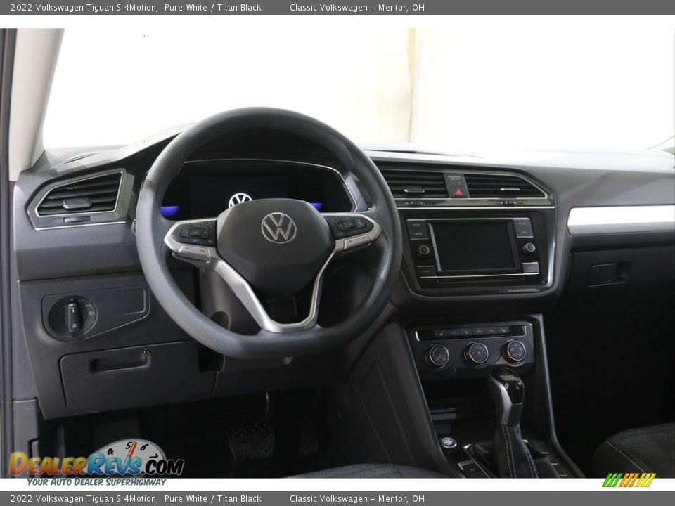 Dashboard of 2022 Volkswagen Tiguan S 4Motion Photo #6