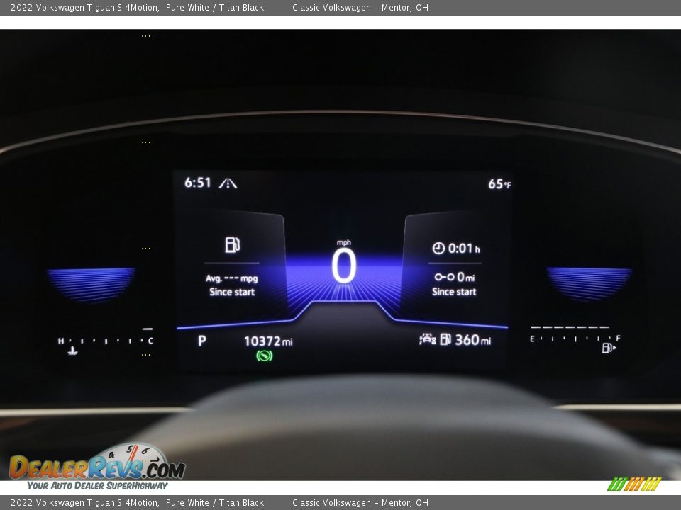 2022 Volkswagen Tiguan S 4Motion Gauges Photo #8