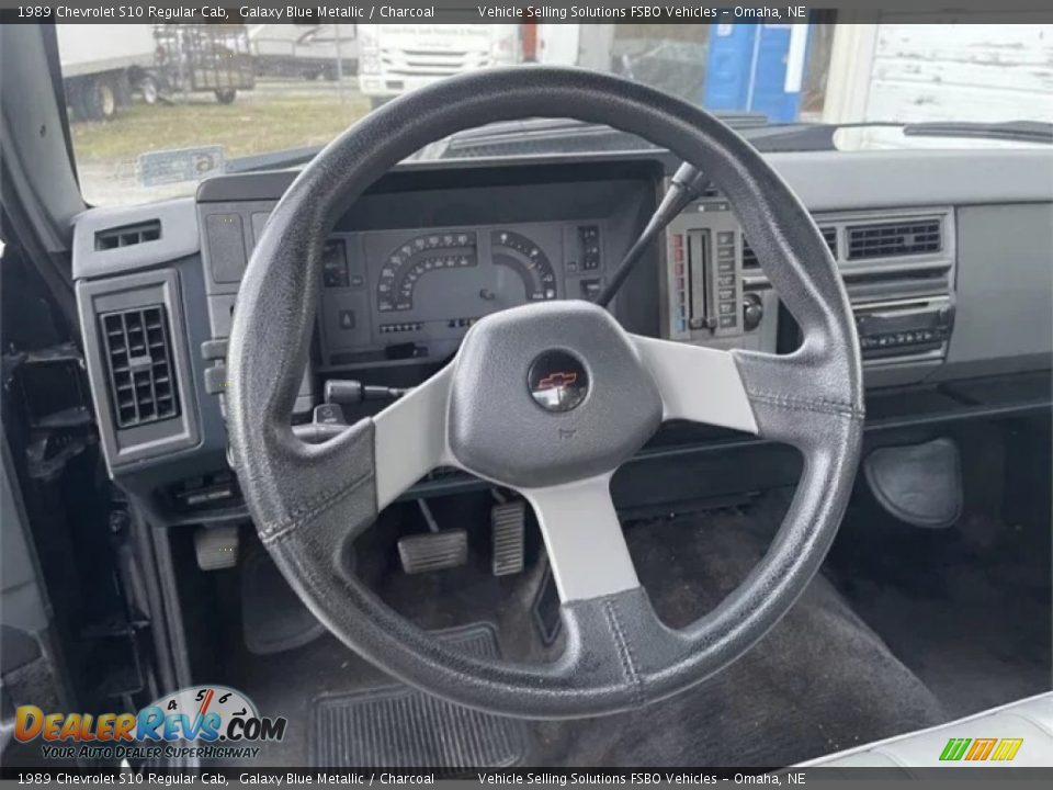 1989 Chevrolet S10 Regular Cab Steering Wheel Photo #6