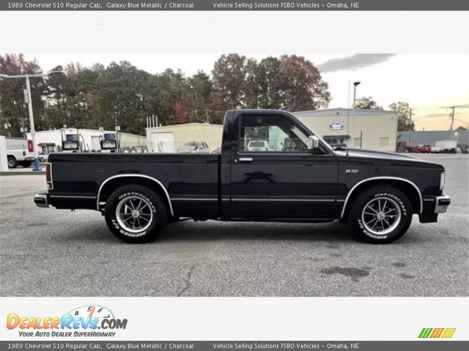 Galaxy Blue Metallic 1989 Chevrolet S10 Regular Cab Photo #9