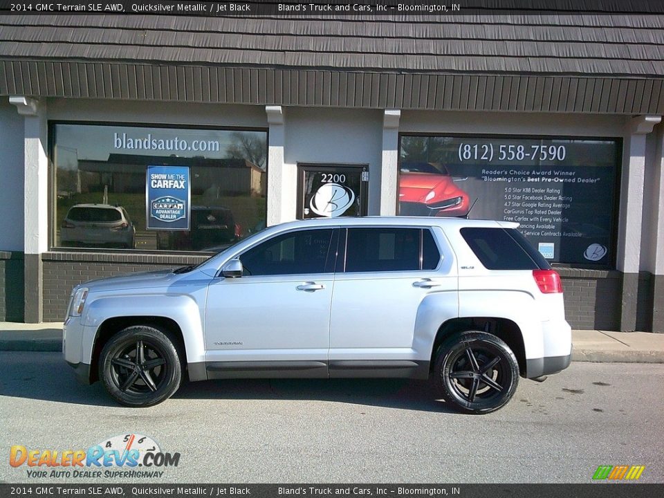 2014 GMC Terrain SLE AWD Quicksilver Metallic / Jet Black Photo #1