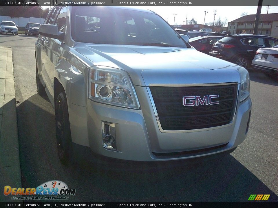 2014 GMC Terrain SLE AWD Quicksilver Metallic / Jet Black Photo #2