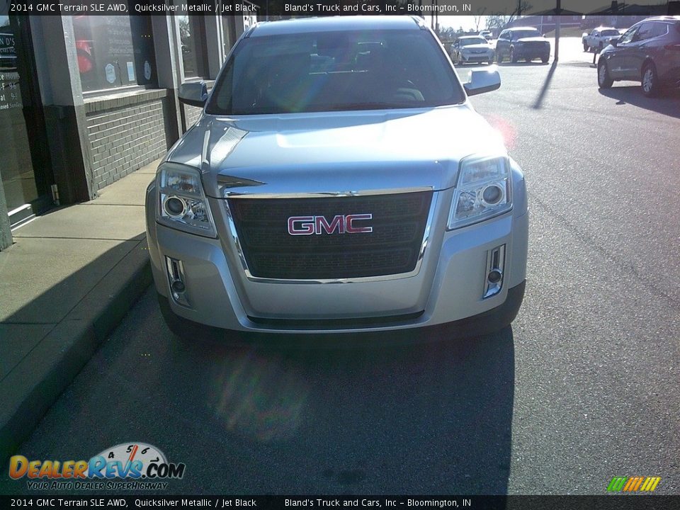 2014 GMC Terrain SLE AWD Quicksilver Metallic / Jet Black Photo #3