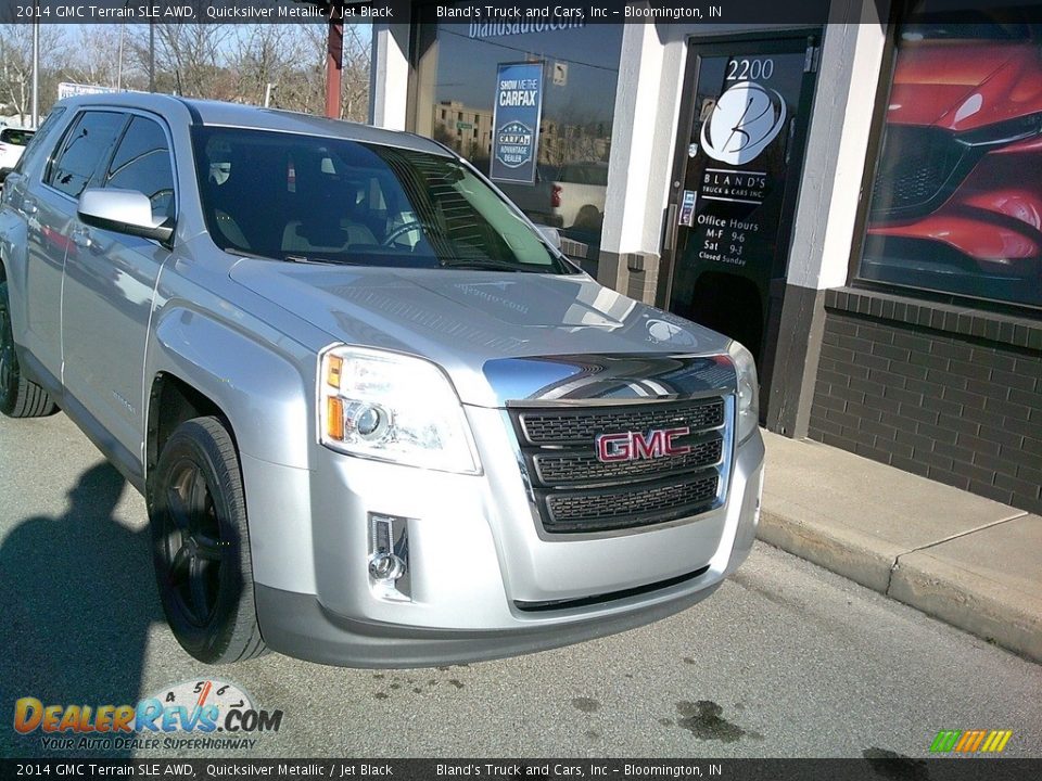 2014 GMC Terrain SLE AWD Quicksilver Metallic / Jet Black Photo #5