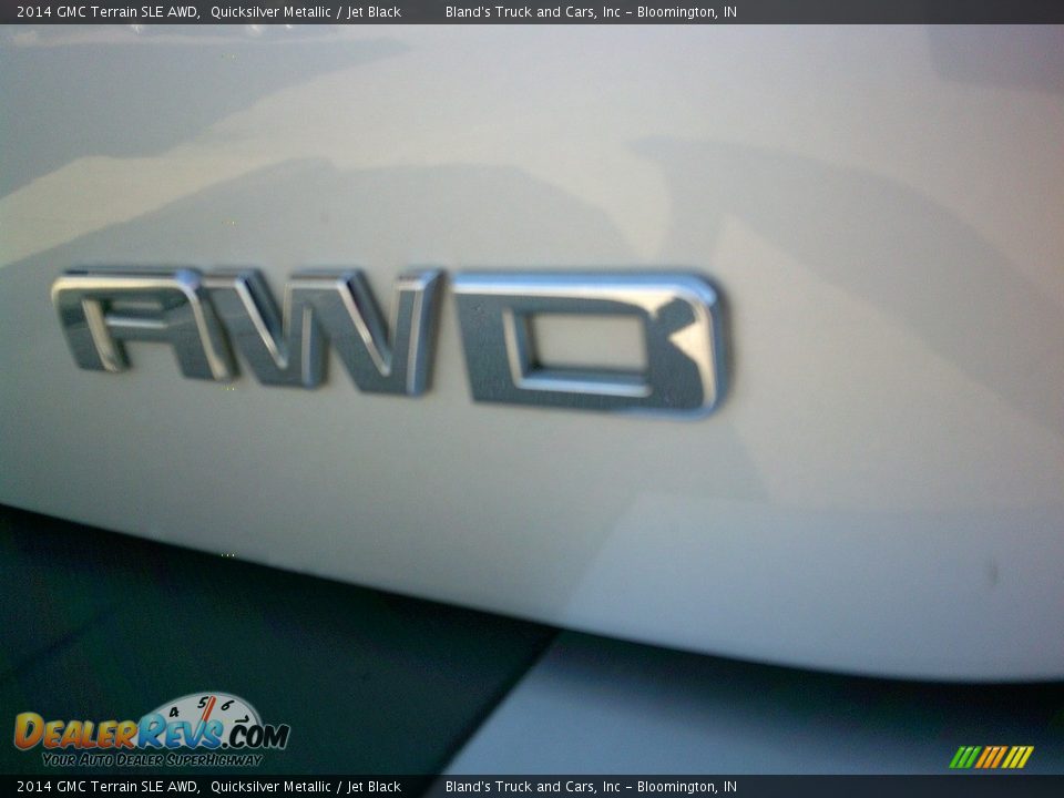 2014 GMC Terrain SLE AWD Quicksilver Metallic / Jet Black Photo #6