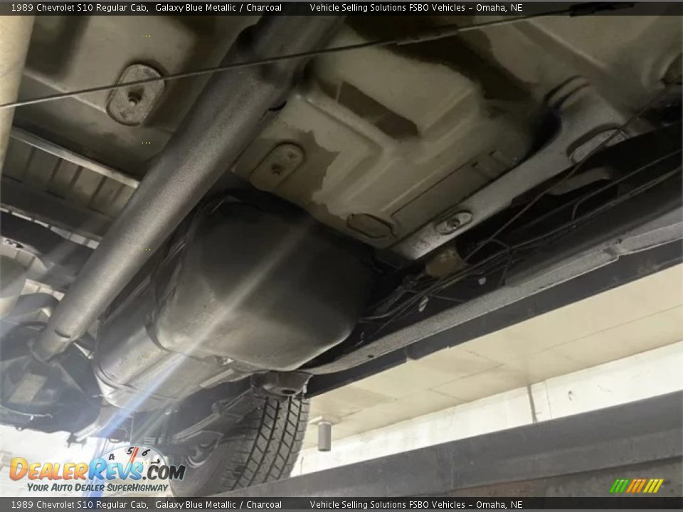 Undercarriage of 1989 Chevrolet S10 Regular Cab Photo #16