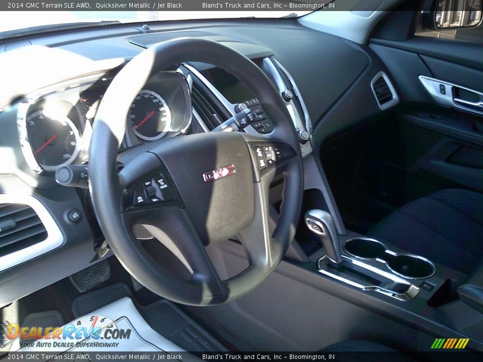 2014 GMC Terrain SLE AWD Quicksilver Metallic / Jet Black Photo #9