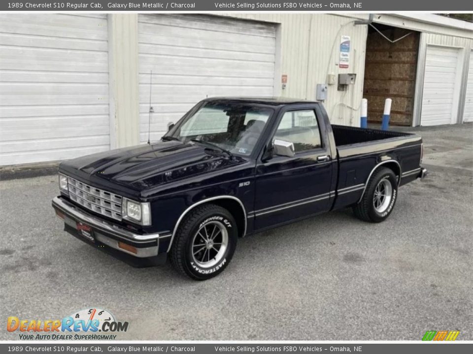 Galaxy Blue Metallic 1989 Chevrolet S10 Regular Cab Photo #20