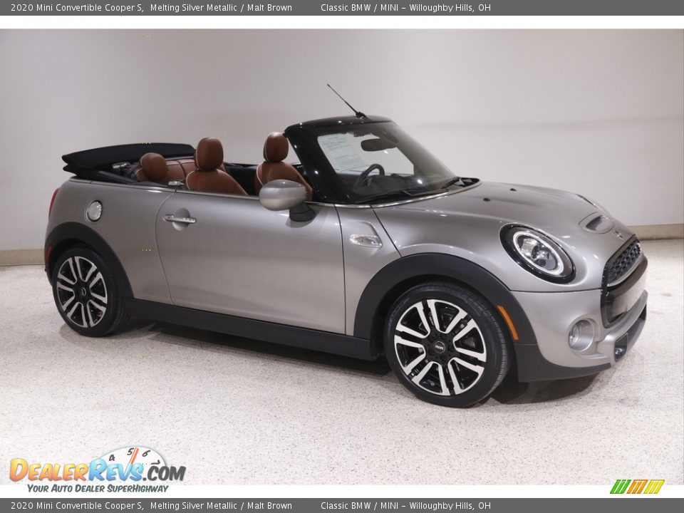 Melting Silver Metallic 2020 Mini Convertible Cooper S Photo #1