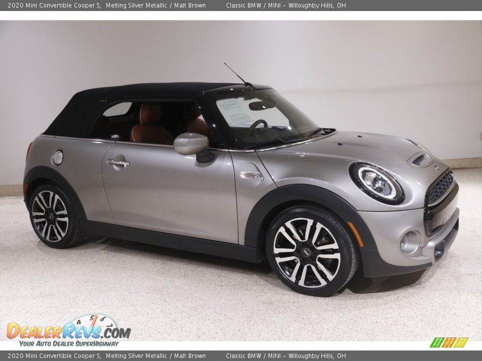 Melting Silver Metallic 2020 Mini Convertible Cooper S Photo #2