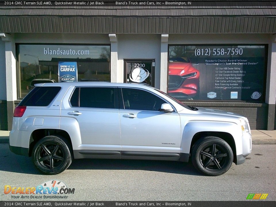 2014 GMC Terrain SLE AWD Quicksilver Metallic / Jet Black Photo #21