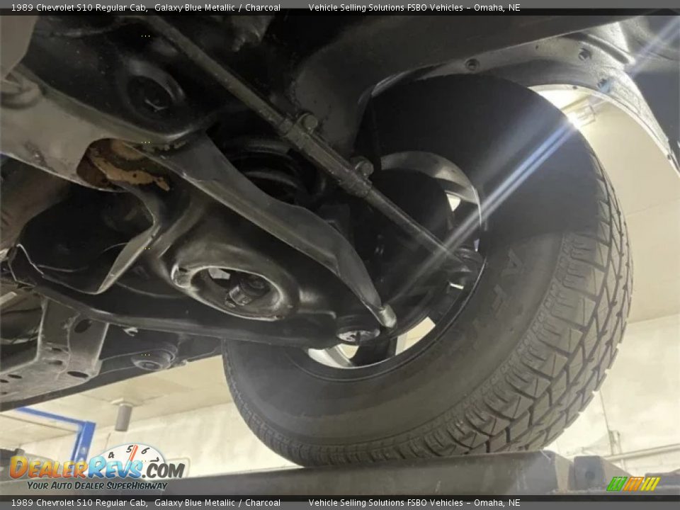 Undercarriage of 1989 Chevrolet S10 Regular Cab Photo #29