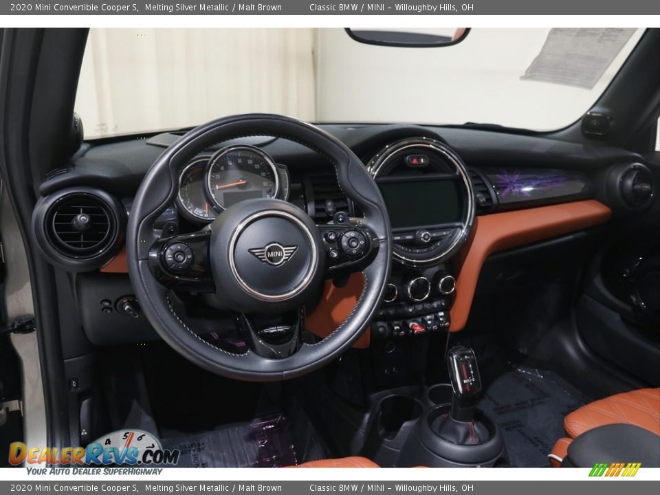 Dashboard of 2020 Mini Convertible Cooper S Photo #7