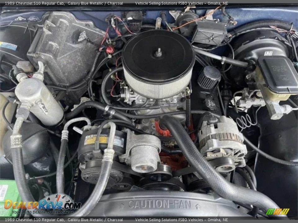 1989 Chevrolet S10 Regular Cab 4.3 Liter OHV 12-Valve V6 Engine Photo #35