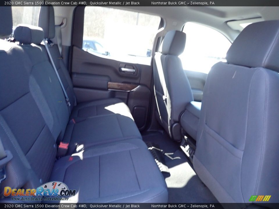 2020 GMC Sierra 1500 Elevation Crew Cab 4WD Quicksilver Metallic / Jet Black Photo #16