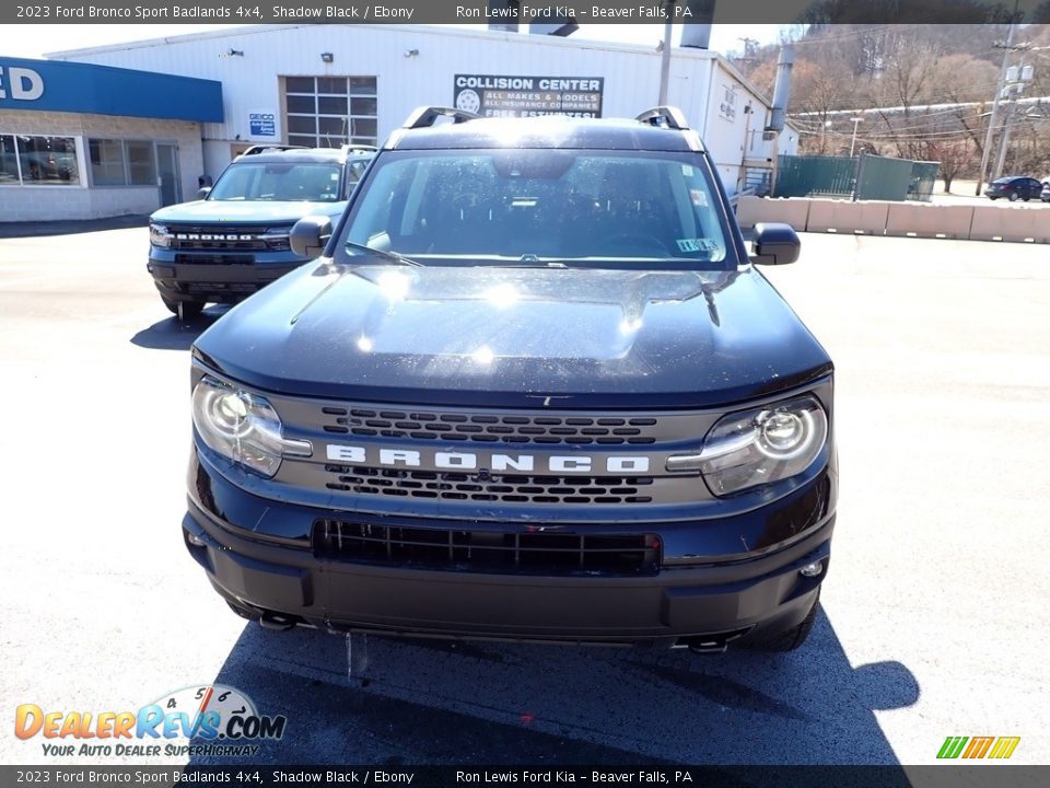 2023 Ford Bronco Sport Badlands 4x4 Shadow Black / Ebony Photo #3