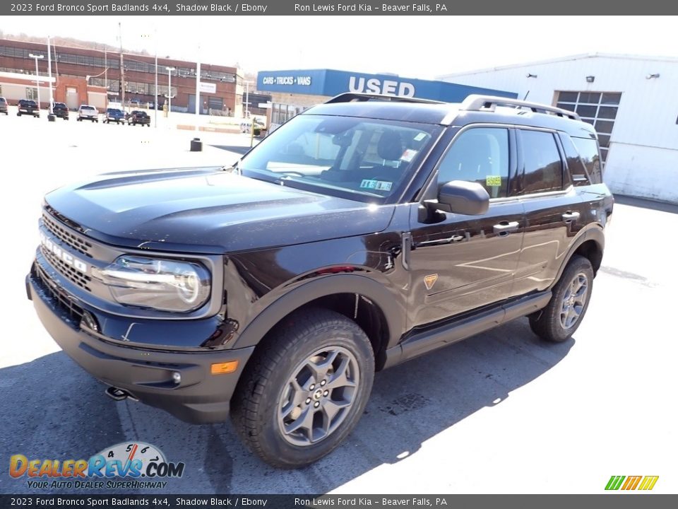 2023 Ford Bronco Sport Badlands 4x4 Shadow Black / Ebony Photo #4