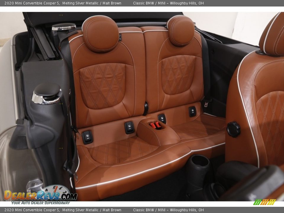Rear Seat of 2020 Mini Convertible Cooper S Photo #19