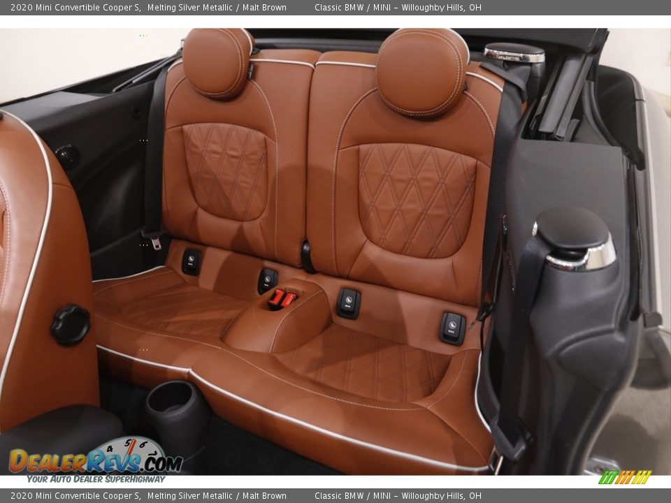 Rear Seat of 2020 Mini Convertible Cooper S Photo #20