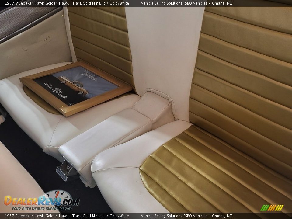 Rear Seat of 1957 Stuebaker Hawk Golden Hawk Photo #3