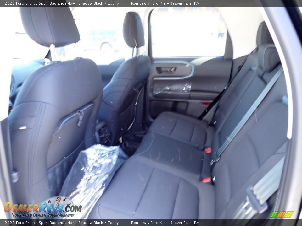 2023 Ford Bronco Sport Badlands 4x4 Shadow Black / Ebony Photo #12