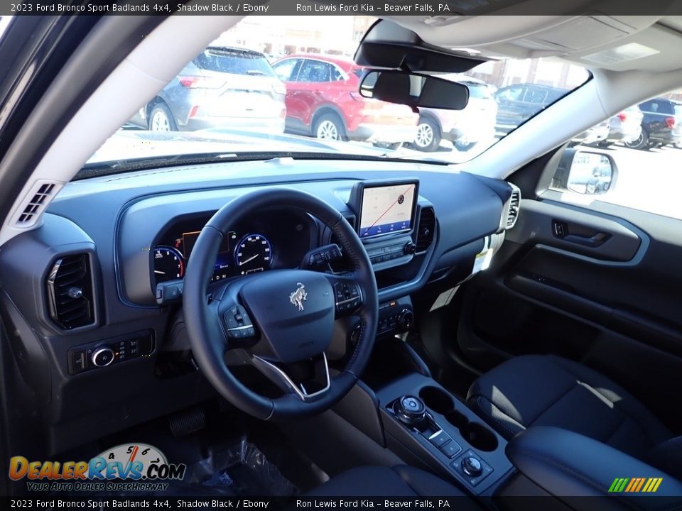 2023 Ford Bronco Sport Badlands 4x4 Shadow Black / Ebony Photo #13