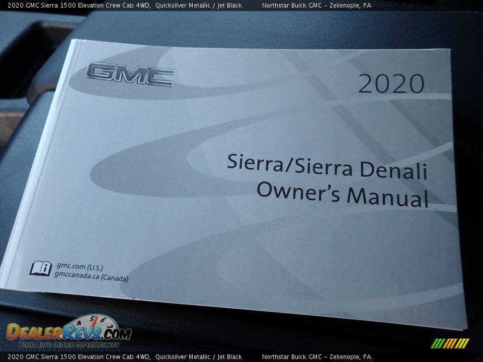2020 GMC Sierra 1500 Elevation Crew Cab 4WD Quicksilver Metallic / Jet Black Photo #29