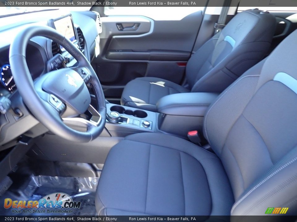 Front Seat of 2023 Ford Bronco Sport Badlands 4x4 Photo #15