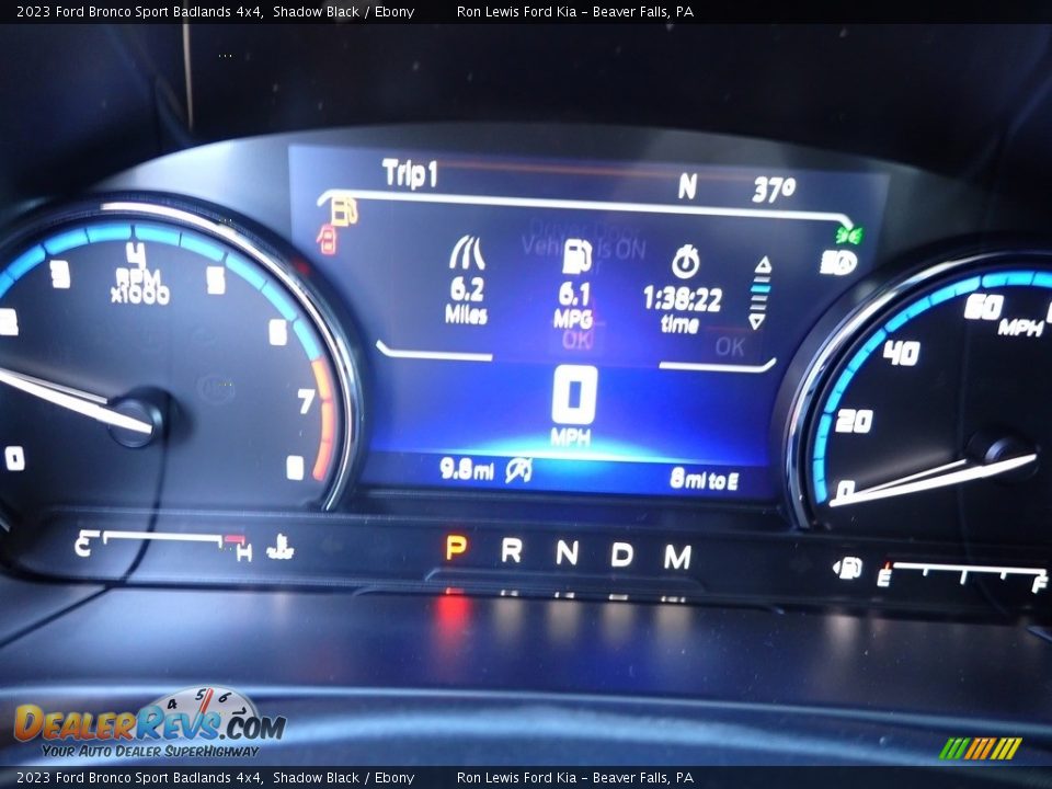 2023 Ford Bronco Sport Badlands 4x4 Gauges Photo #18