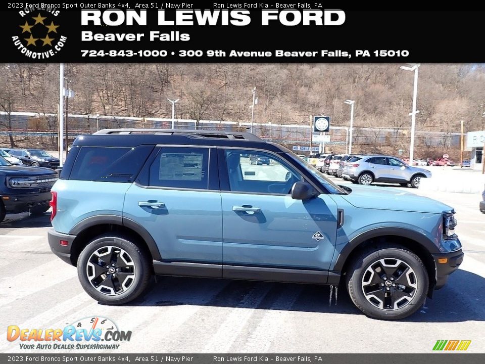2023 Ford Bronco Sport Outer Banks 4x4 Area 51 / Navy Pier Photo #1