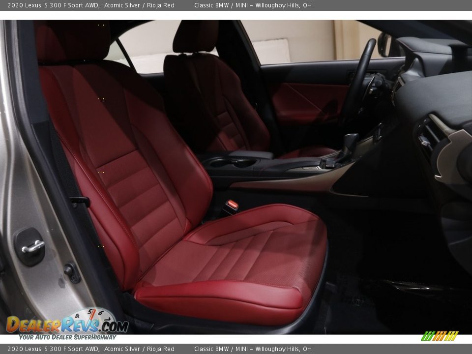 2020 Lexus IS 300 F Sport AWD Atomic Silver / Rioja Red Photo #18