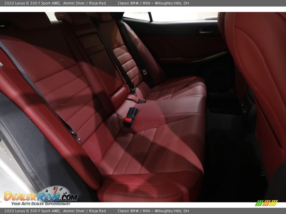 2020 Lexus IS 300 F Sport AWD Atomic Silver / Rioja Red Photo #19