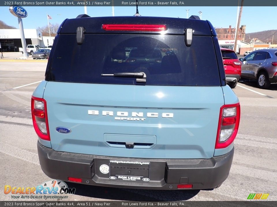 2023 Ford Bronco Sport Outer Banks 4x4 Area 51 / Navy Pier Photo #7