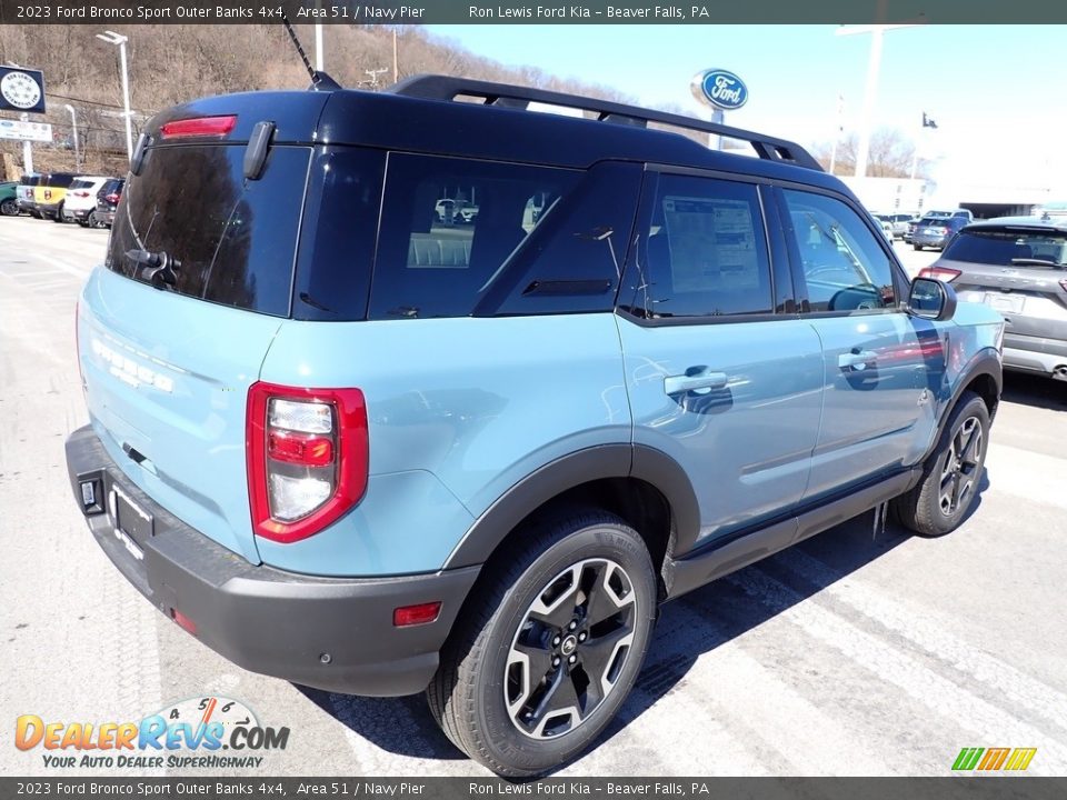 2023 Ford Bronco Sport Outer Banks 4x4 Area 51 / Navy Pier Photo #8