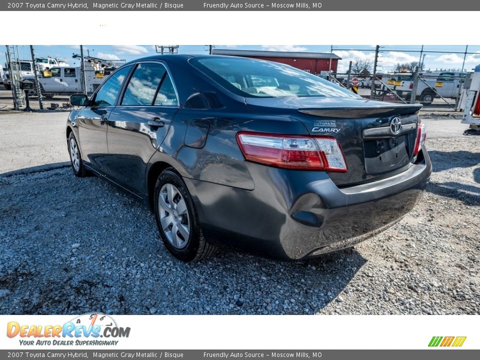 2007 Toyota Camry Hybrid Magnetic Gray Metallic / Bisque Photo #5