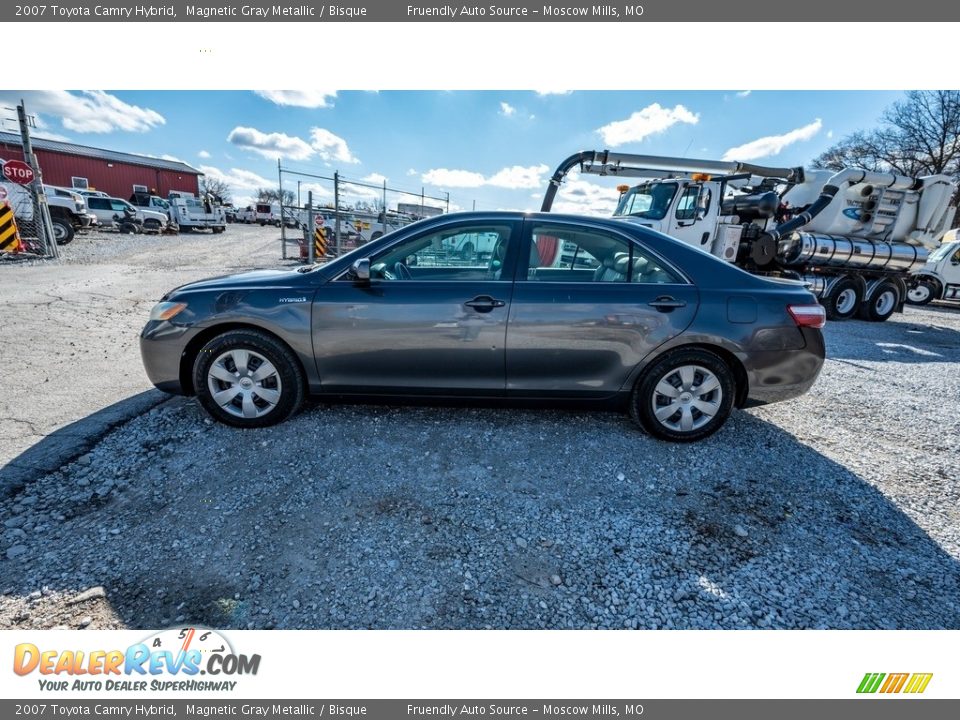 2007 Toyota Camry Hybrid Magnetic Gray Metallic / Bisque Photo #6